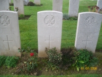 Flatiron Copse Cemetery, Mametz, Somme